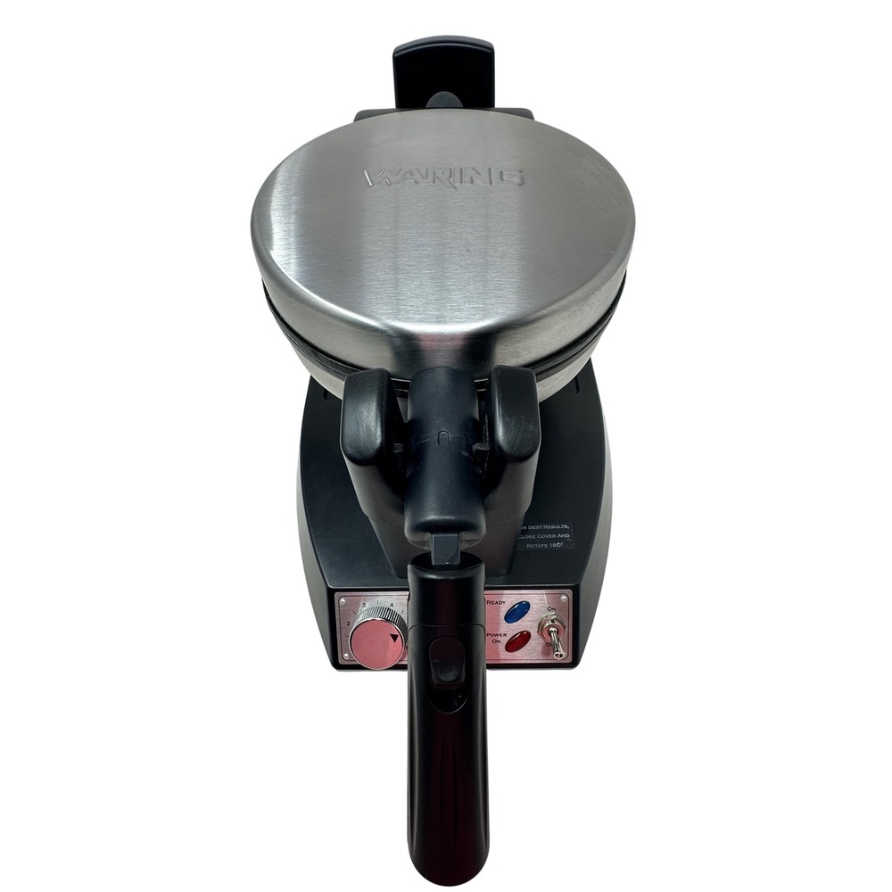 Waring Pro WMK400 Professional Belgian Waffle Maker Rotating Stainless Steel